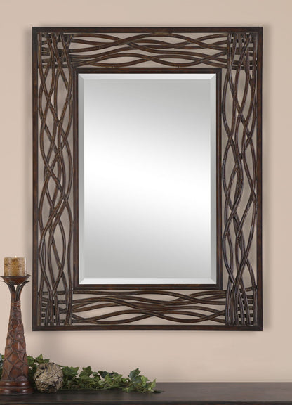 Dorigrass - Metal Mirror - Brown