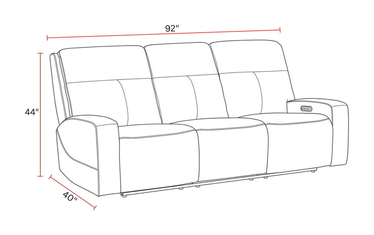 Traxton - Power Zero Gravity Sofa