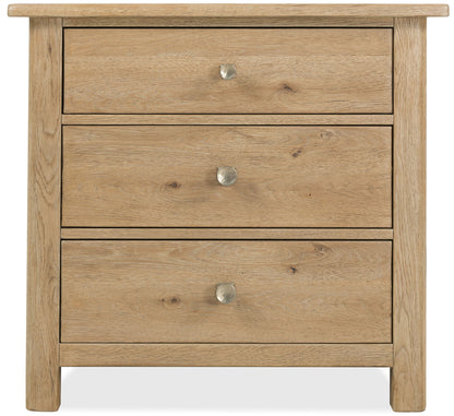 Driftwood - Three-Drawer Nightstand