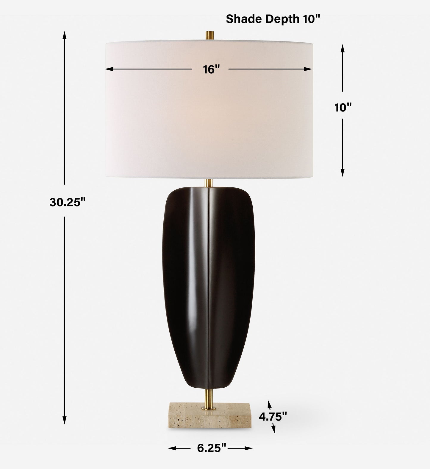 Kure - Black Table Lamp