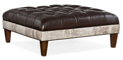 Fair-N-Square - XL Tufted Square Ottoman