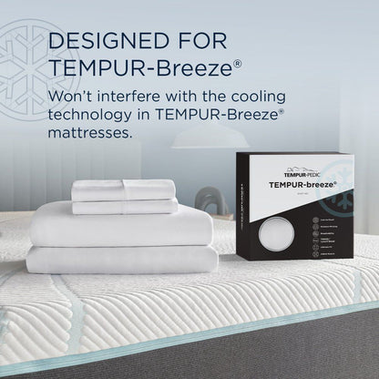 Linens - Tempur Breeze Cooling Sheet Set - White