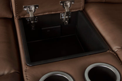 Calgary - Power Reclining Console Loveseat