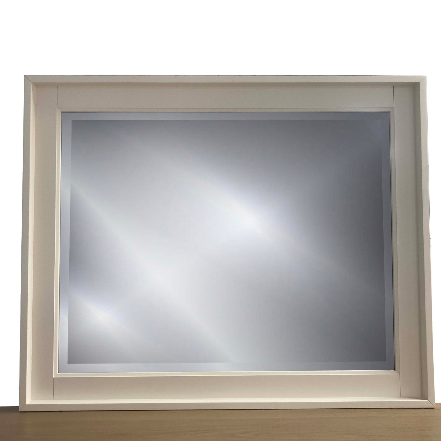 Americana Modern Bedroom - 9 Drawer Dresser And Mirror - Cotton