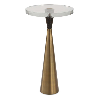 Holton - Accent Table - Tapered Brass