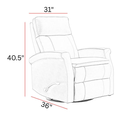 Bristol - Swivel Glider Recliner (Set of 2)