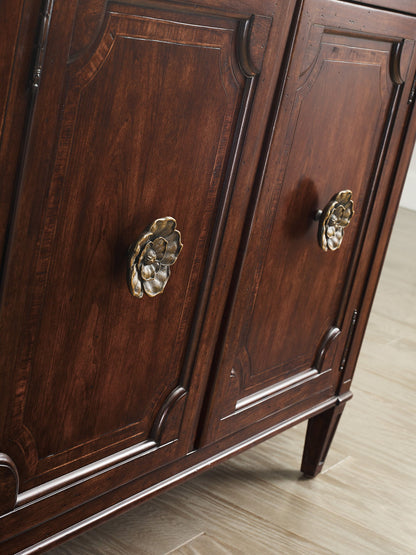 Charleston - Four-Door Buffet - Dark Brown