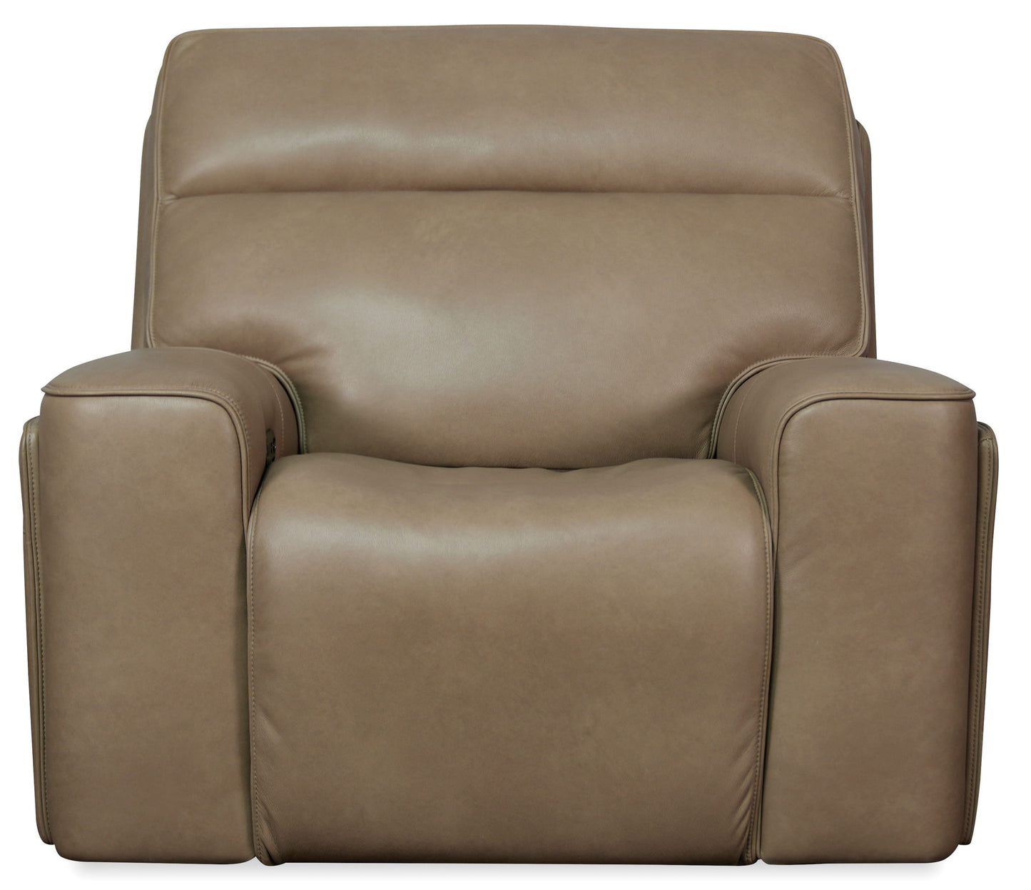 MS - Riverton Power Gliding Recliner With Power Headrest And Lumbar - Brown