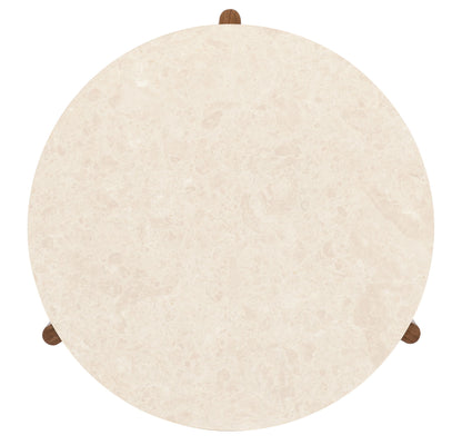 Eleana - Round Cocktail Table - Medium Wood
