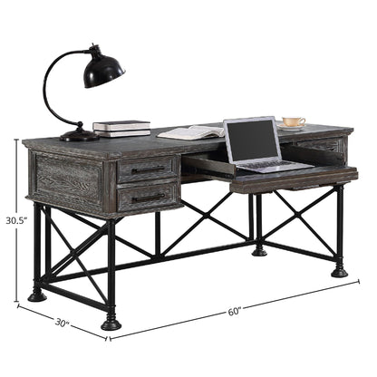 Gramercy Park - Writing Desk - Vintage Burnished Smoke