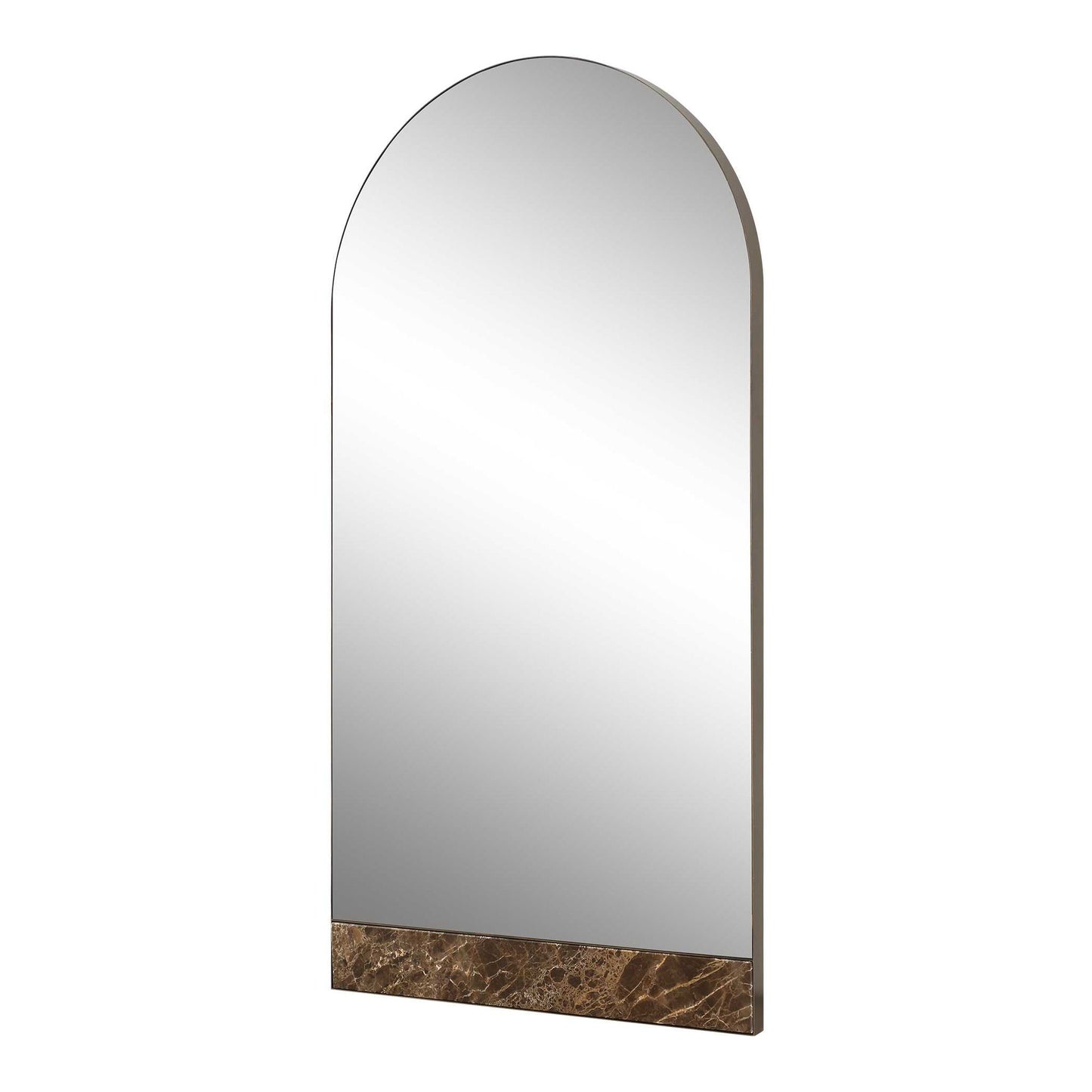 Hanover - Marble Arch Mirror - Bronze / Brown