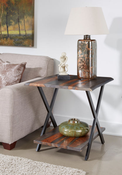 Sierra II - End Table - Brown