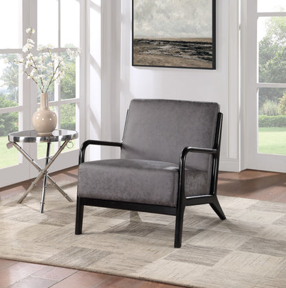 Kendall - Accent Chair - Black / Charcoal