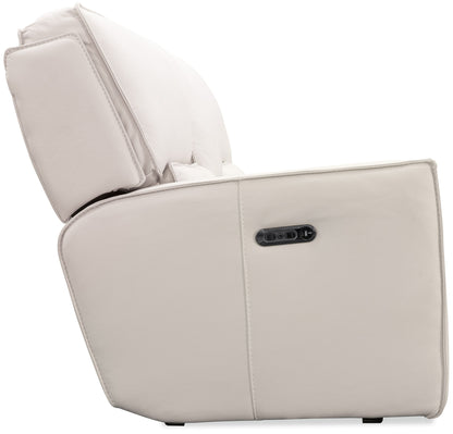 MS - Miles Zero Gravity Console Loveseat With Power Recline & Power Headrest