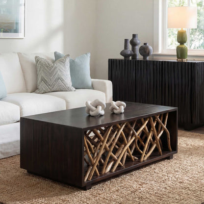 Teak Maze - Coffee Table - Woodtone