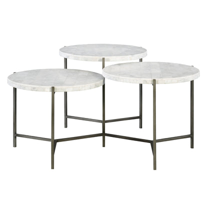 Contarini - Tiered Coffee Table - White