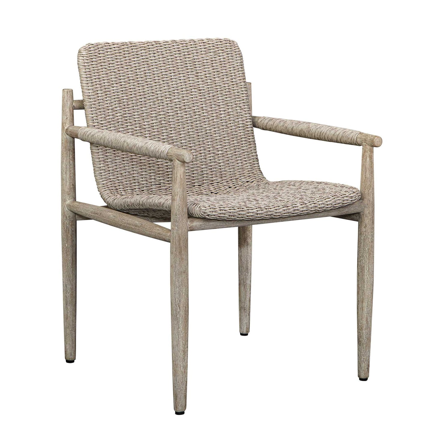 Sumba - Wicker Outdoor Dining Chair - Gray