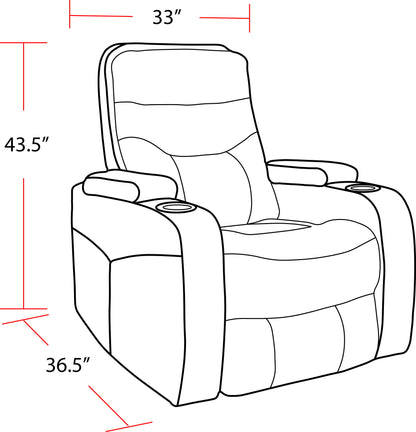 Origin Power - Power Home Theater Recliner