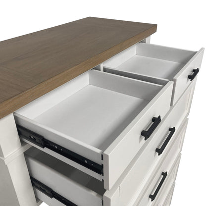 Americana Modern Bedroom - 6 Drawer Chest - Cotton