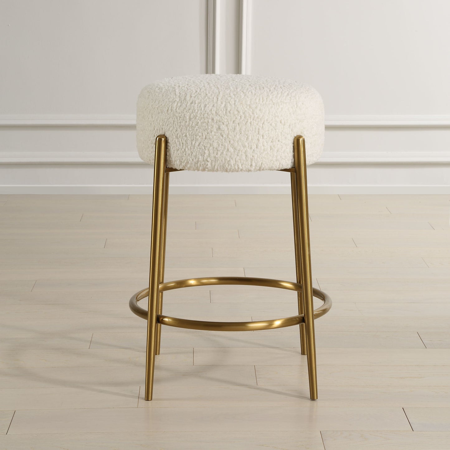 Arles - Brass Counter Stool