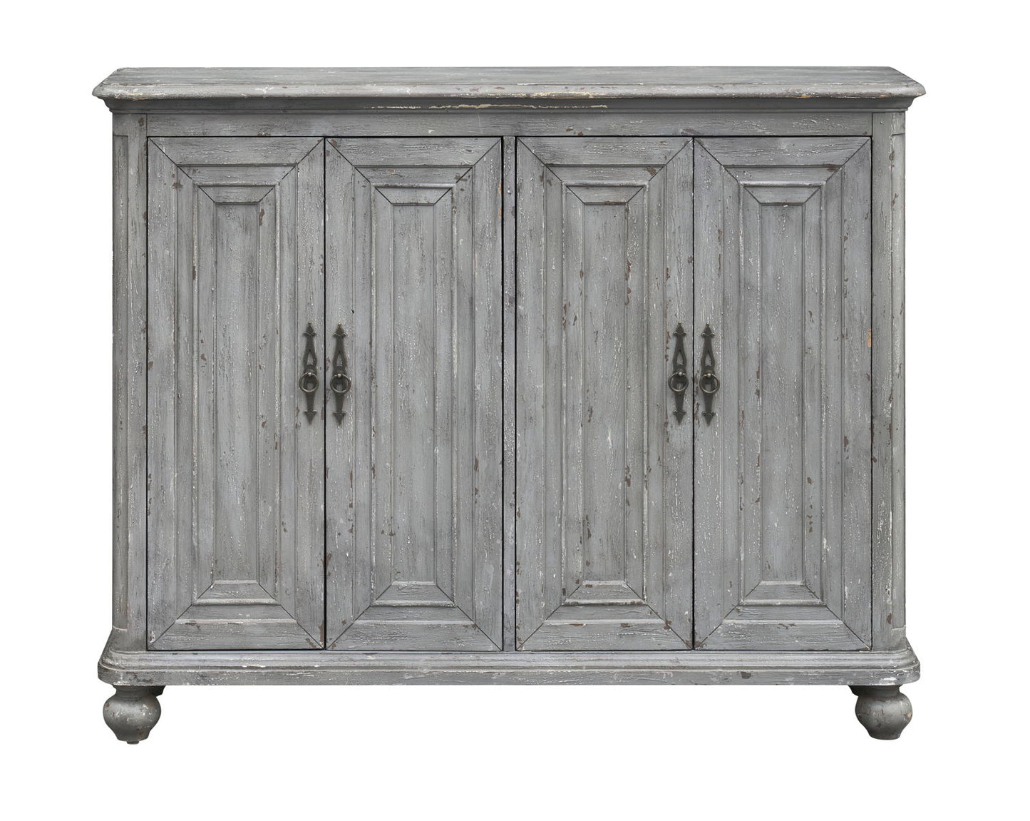 Hattie - Four Door Credenza - Cade Blue Gray