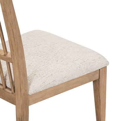 Haven Hills - Spindle Back Side Chair (RTA) - Camel Beige