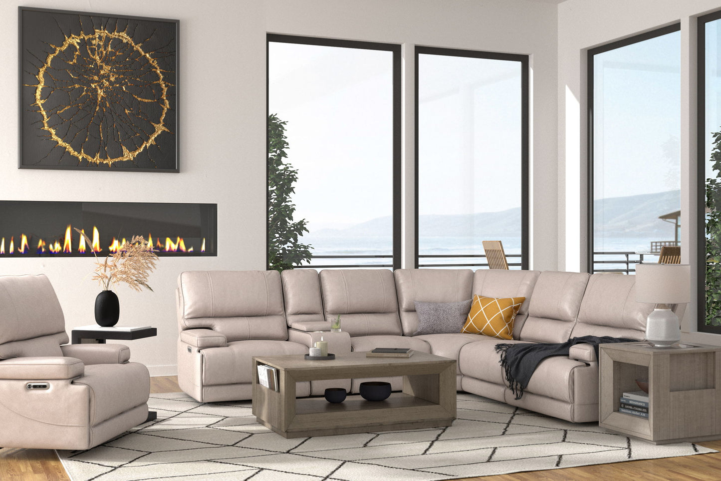 Whitman - Power Reclining Sectional