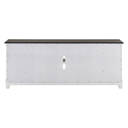 Fireplace TV Consoles - 80" Fireplace TV Console FTS - White