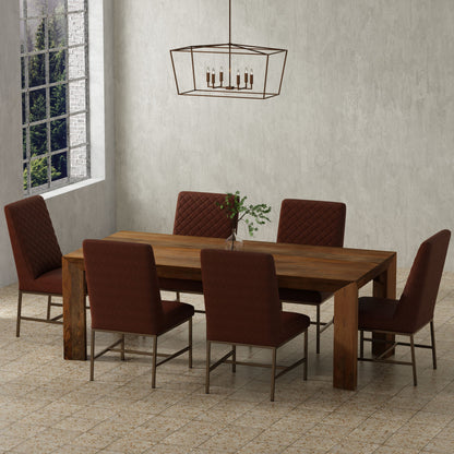 Crossings - Downtown Rectangular Dining Table - Amber