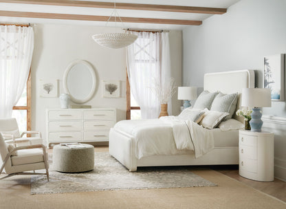 Serenity - Wavecrest Oval Nightstand