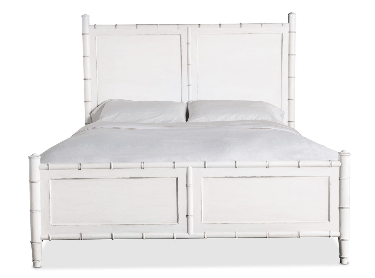 Charleston - King Panel Bed - White