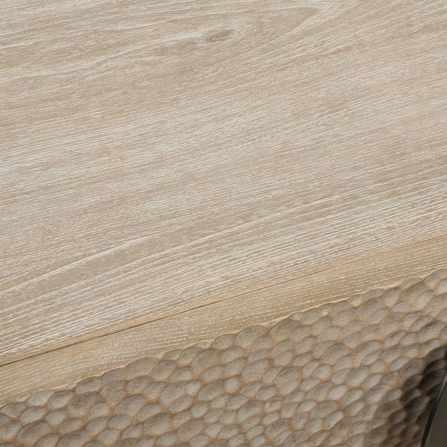 Lunar - Wooden Side Table - Black / Woodtone