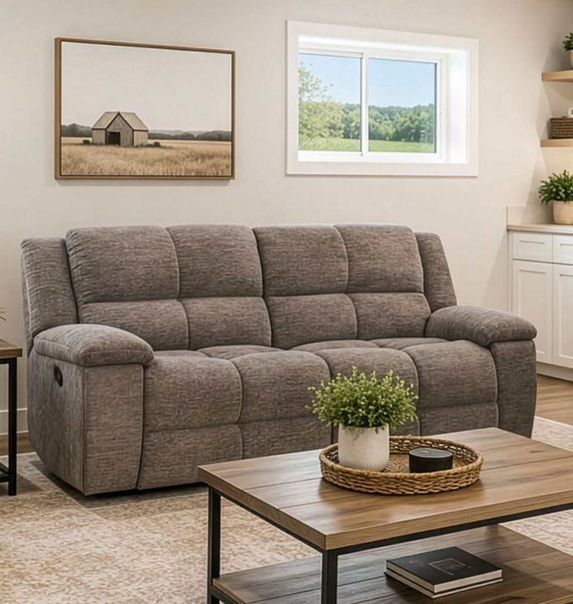 Buster - Manual Glider Reclining Sofa Set