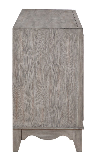 Carbondale - Four Door Credenza - Gray