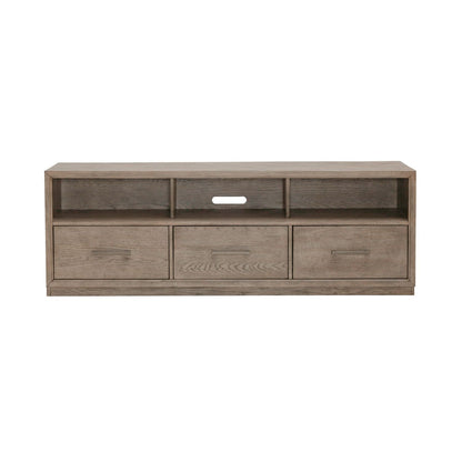 City Scape - Entertainment TV Console - Burnished Beige