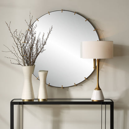 Pali - Industrial Round Mirror