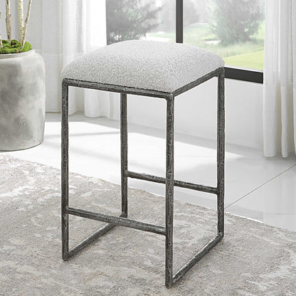 Brisbane - Counter Stool - White