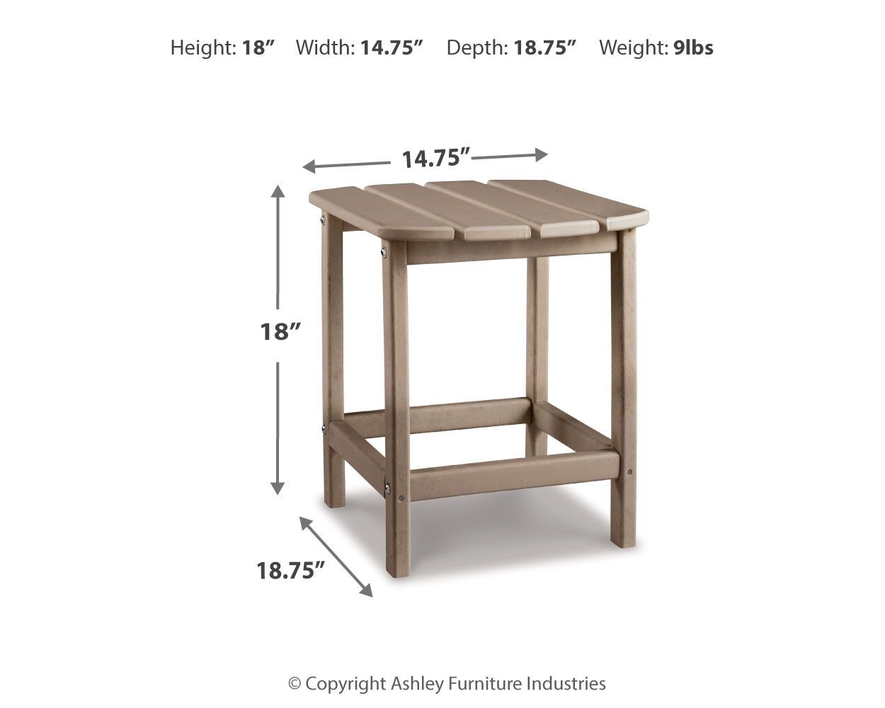 Sundown Treasure - Outdoor End Table
