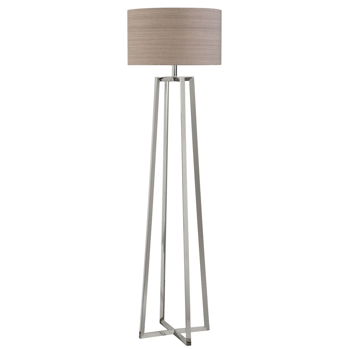 Keokee - Floor Lamp - Polished Nickel