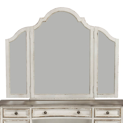 Magnolia Manor - Vanity Mirror - White