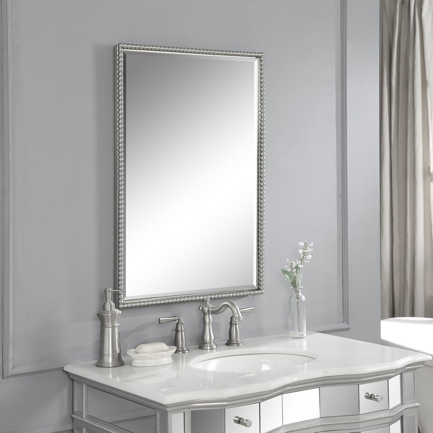 Sherise - Mirror - Brushed Nickel