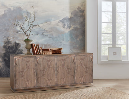 Melange - Dancer Credenza - Light Brown