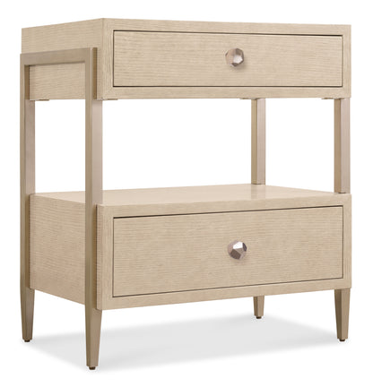 Westwood - Two-Drawer Nightstand - Beige