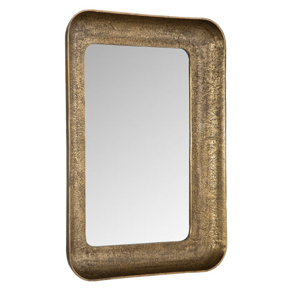 Alvaro - Antique Brass Mirror