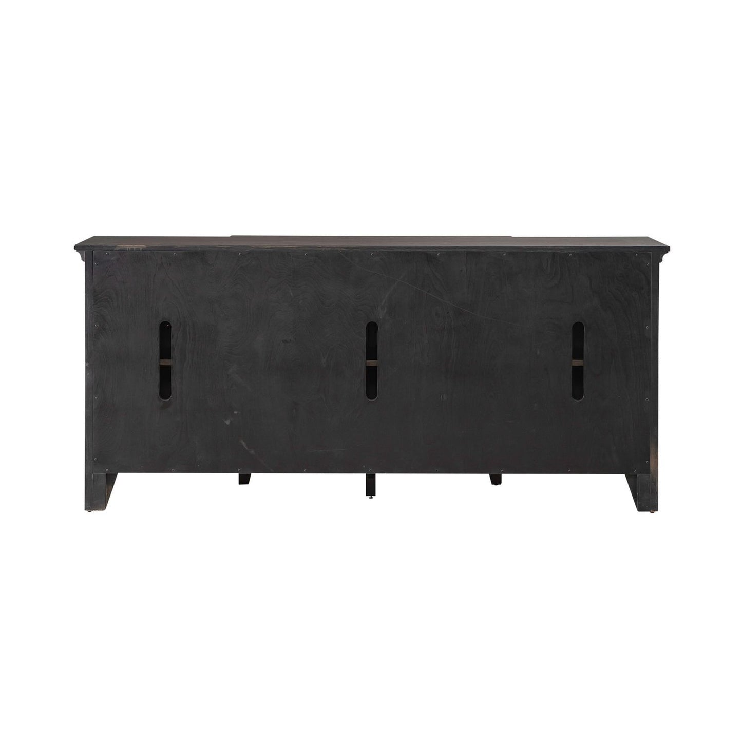 Paradise Valley - 76" TV Console - Saddle Brown