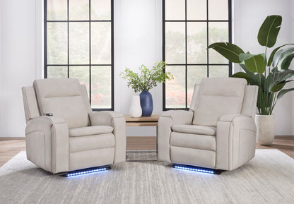 Armstrong - Power Recliner With Heat, Massage And Auto-Glide