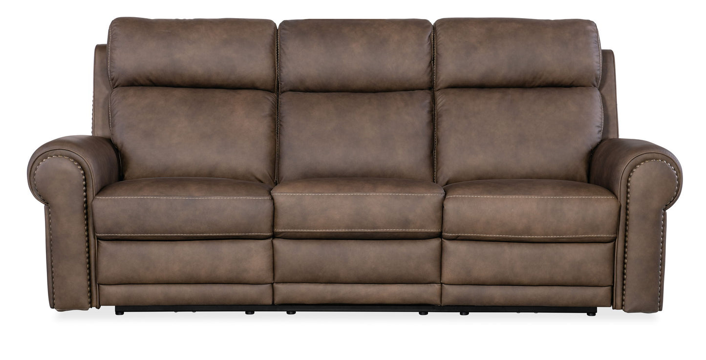 SS - Duncan Power Sofa With Power Headrest & Lumbar