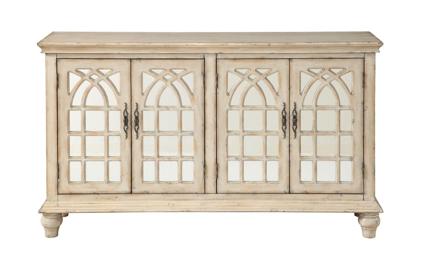 Evelyn - Four Door Credenza - Baskill French Cream