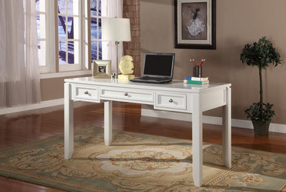 Boca - U Shape Desk With Credenza File And Hutch - Cottage White