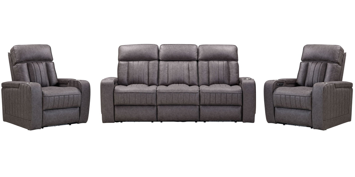 Equinox - Power Reclining Sofa With Drop Down Table